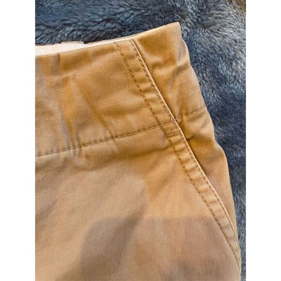 Talbots Women's Khaki Chino Shorts Size 16 Casual Summer Wear - Picture 7 of 10